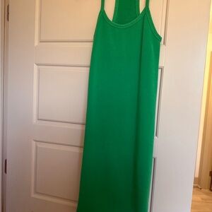 Green Sleeveless Dress